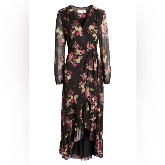 NWT WAYF Meryl Floral Wrap Dress Size XS - Picture 5 of 10